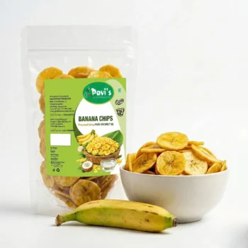 Kerala style banana chips crispy snack
