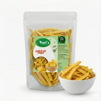 Pavis jackfruit chips chakka varuthathu fried in pure coconut oil Kerala