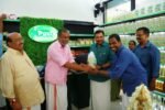 Honorable Minister K Prasad inaugurating Pavis Food Products manufacturing unit