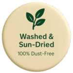 Ingredients washed and sun dried naturally by Pavis Food Products