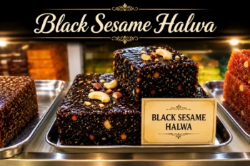 Pavi’s Black Sesame Halwa 500g – Traditional Kerala Sesame Sweet