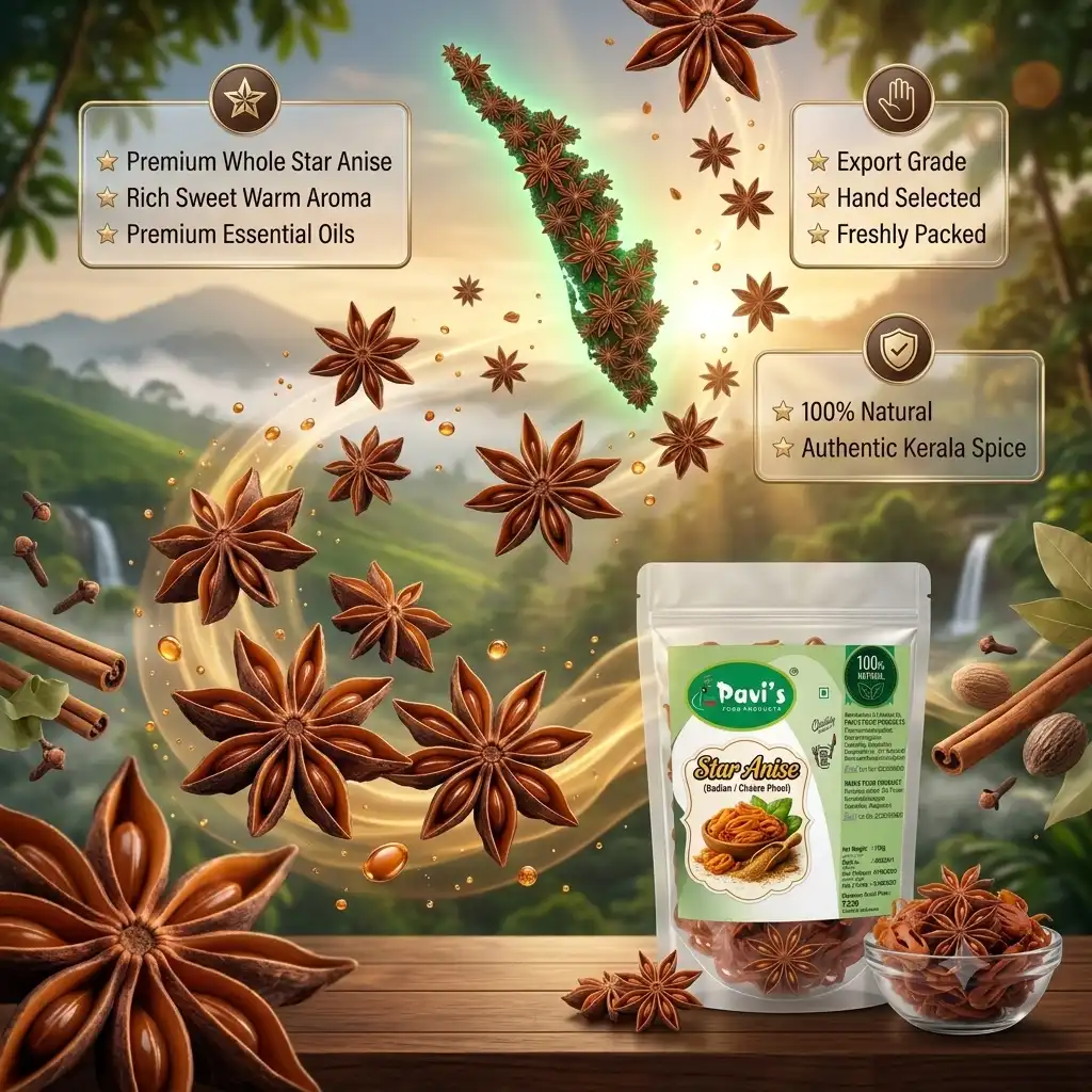 Premium Grade Star Anise Whole Star Anise Spice Premium Grade