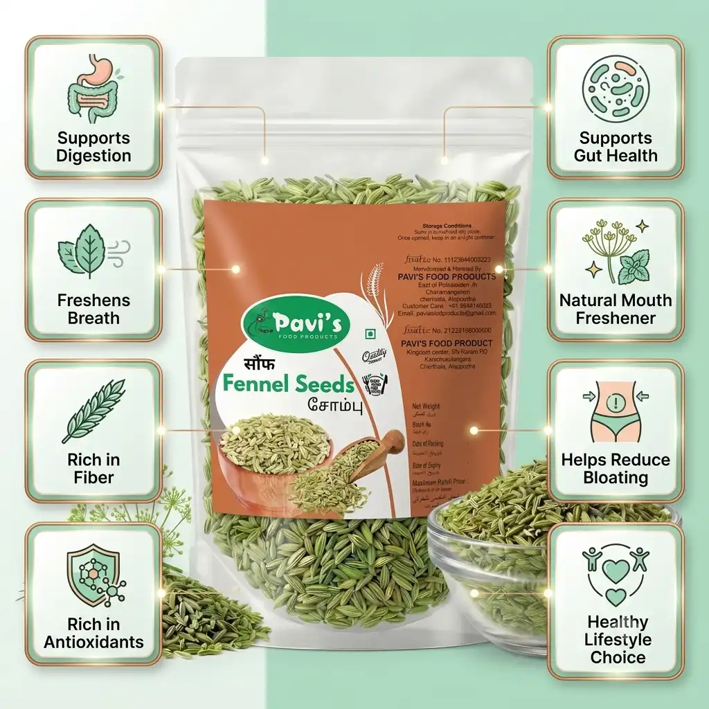Pavis Whole Fennel Seeds for Everyday Cooking Aromatic whole fennel seeds for cooking and seasoning