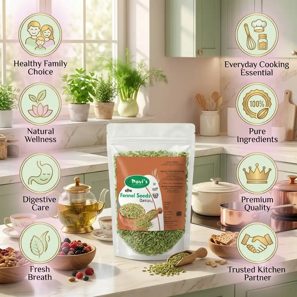 Premium Fennel Seeds – Pavis Food Products Premium whole fennel seeds packed fresh by Pavis Food Products