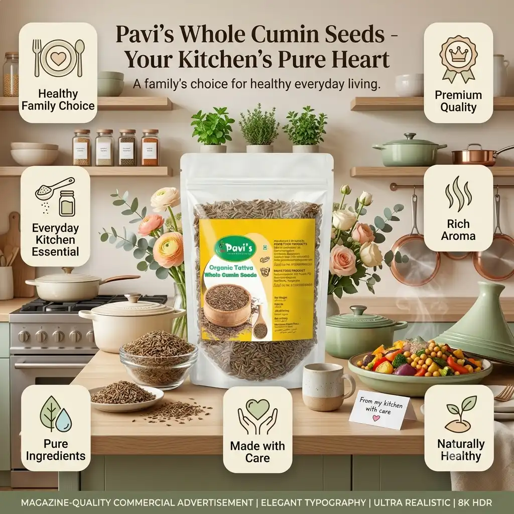 Freshness Sealed Packaging Hygienically Packed Cumin Seeds