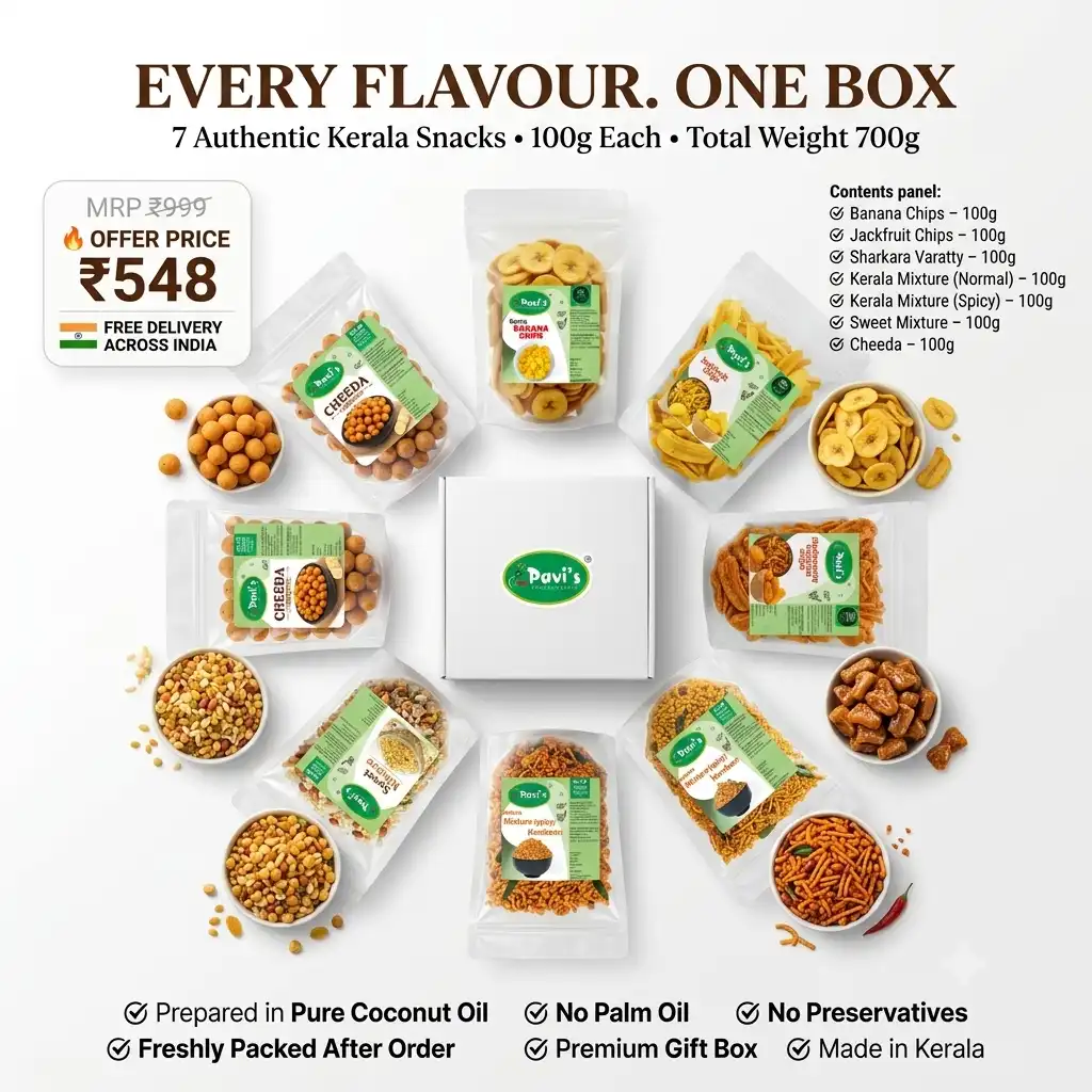 pavis-kerala-premium-snack-box. traditional-kerala-snacks-gift-box.