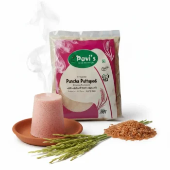 Pavi's Premium Puncha Puttu Powder 500g made from carefully selected Puncha rice