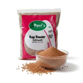 Pavi's Premium Ragi Flour 500g made from 100% natural finger millet