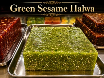 Pavi’s Green Sesame Halwa 500g – Traditional Kerala Sesame Sweet