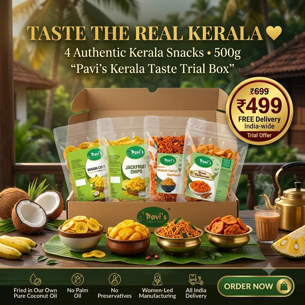 pavis-kerala-snack-gift-box.jpg Pavi’s Kerala snacks combo 500g four traditional snacks