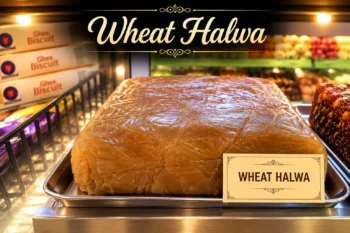 **ALT Text:** `Pavi’s Wheat Halwa 500g – Traditional Kerala Wheat Sweet`
